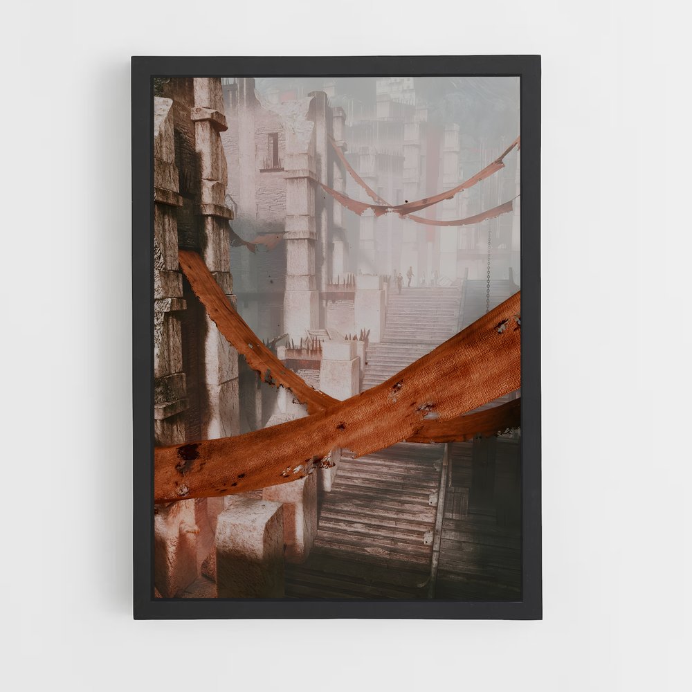 Poster Le Dragon des Cieux – affiche Dragon age (vue 2)